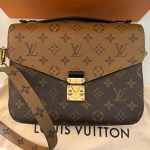 Louis Vuitton Pochette Metis Reverse Monogram Canvas